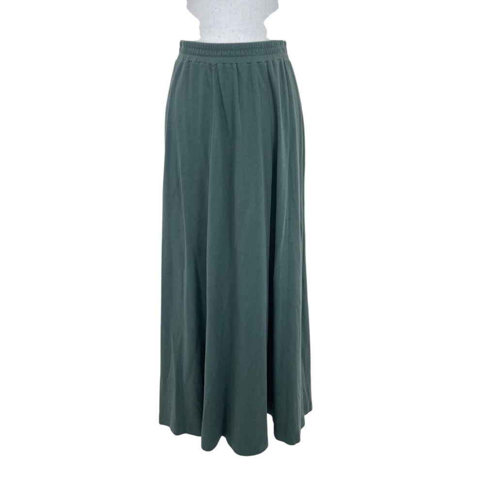 Peruvian Connection Maxi Skirt Large Green